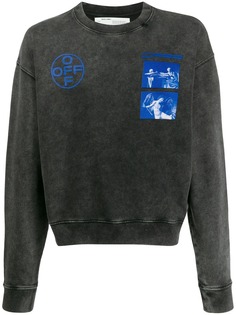 Off-White свитер с принтом