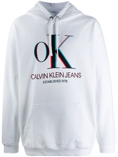Calvin Klein Jeans Est. 1978 худи с 3D логотипом