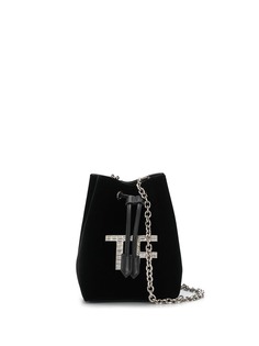Tom Ford бархатная сумка-ведро