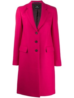 PS Paul Smith однобортное пальто