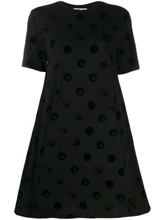 McQ Alexander McQueen платье-футболка с узором