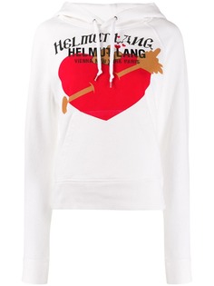 Helmut Lang толстовка с капюшоном и принтом