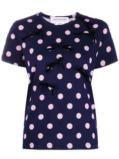Comme Des Garçons Girl футболка в горох