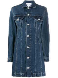 Helmut Lang короткое джинсовое платье