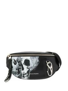 Alexander McQueen поясная сумка с принтом Skull