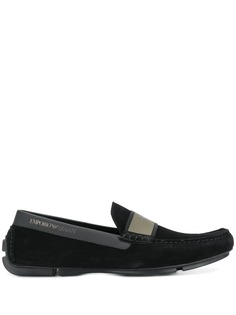Emporio Armani лоферы с логотипом