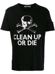 Katharine Hamnett London футболка с принтом Clean Up Or Die
