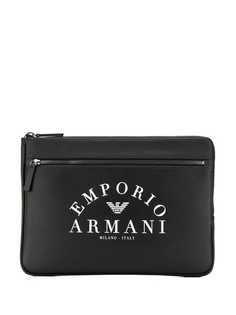 Emporio Armani клатч с логотипом