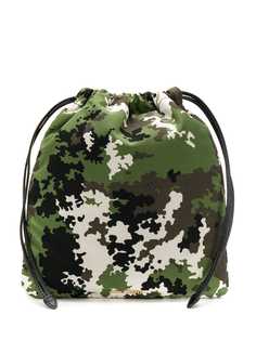 Miu Miu camouflage makeup bag