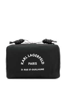 Karl Lagerfeld несессер с принтом