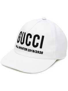Gucci бейсбольная кепка с вышитым логотипом