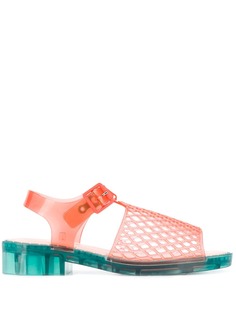 Opening Ceremony mesh look jelly sandals