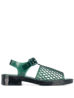 Opening Ceremony mesh look jelly sandals