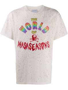 Nasaseasons футболка с логотипом