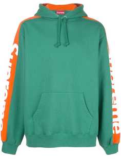 Supreme толстовка с капюшоном и логотипом
