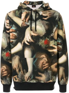 Supreme худи с принтом