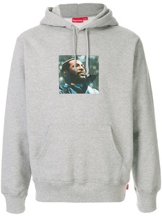 Supreme толстовка с капюшоном и принтом Marvin Gaye
