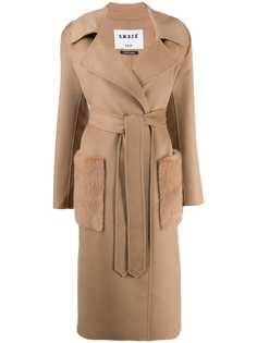 S.W.O.R.D 6.6.44 belted wrap coat