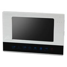 Видеодомофон Fox FX-HVD77E V2 Сапфир 7S, серебристый Noname