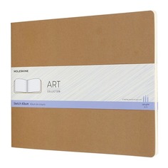 Блокнот для рисования Moleskine ART CAHIER SKRTCH ALBUM 216x279мм обложка картон 88стр. бежевый 6 шт./кор.