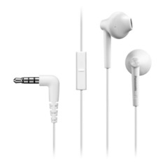 Наушники PANASONIC RP-TCM55GC-W, 3.5 мм, вкладыши, белый