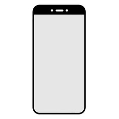 Защитное стекло для экрана Gresso для Xiaomi Redmi Go, прозрачная, 1 шт, черный [gr19ptg049] Noname
