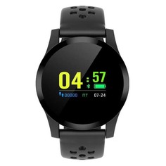 Смарт-часы SMARTERRA Zen, 0.96&quot;, черный / черный [smzb]