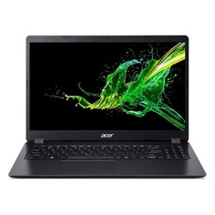 Ноутбук ACER Aspire A315-55KG-31ZS, 15.6&quot;, Intel Core i3 7020U 2.3ГГц, 4Гб, 1000Гб, nVidia GeForce Mx130 - 2048 Мб, Windows 10, NX.HEHER.008, черный
