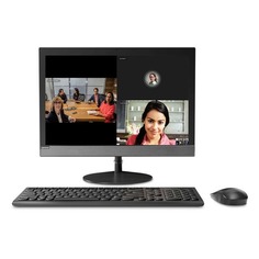 Моноблок LENOVO V130-20IGM, 19.5&quot;, Intel Pentium Silver J5005, 4Гб, 1000Гб, Intel UHD Graphics 605, DVD-RW, noOS, черный [10rx000yru]