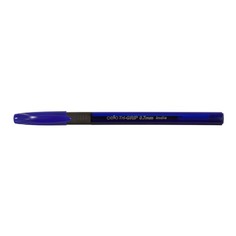 Ручка шариковая Cello TRIMATE GRIP (TRIG-31B) однораз. 0.7мм треугол. резин. манжета синий синие чер 12 шт./кор.