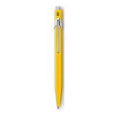 Ручка шариковая Carandache Office CLASSIC (849.010_MTLGB) корпус:желтый M синие чернила подар.кор.