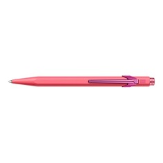 Ручка шариковая Carandache Office 849 Claim your style (849.546) розовый матовый M синие чернила под
