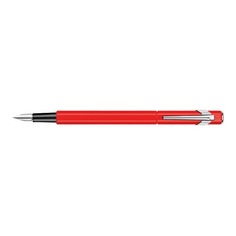 Ручка перьевая Carandache Office 849 Classic Seasons Greetings (841.570) красный F сталь нержавеющая