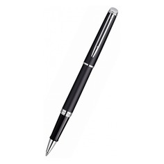 Ручка роллер Waterman Hemisphere (S0920850) Matte Black CT F черные чернила подар.кор.