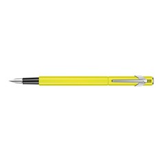 Ручка перьевая Carandache Office 849 Fluo (840.470) желтый флуоресцентный M сталь нержавеющая подар.