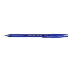 Ручка шариковая Zebra B 1000 0.7мм синий 12 шт./кор. Зебра