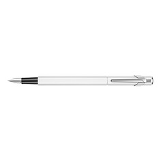 Ручка перьевая Carandache Office 849 Classic (842.001) Laquer White EF сталь нержавеющая подар.кор.