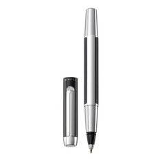Ручка роллер Pelikan Elegance Pura R40 (PL904441) черный/серебристый подар.кор. Пеликан