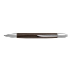 Ручка шариковая Carandache Office Alchemix (4881.495) корпус:Wenge/Matt Chrome M синие чернила подар