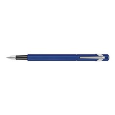 Ручка перьевая Carandache Office 849 Classic (841.159) Matte Navy Blue F сталь нержавеющая подар.кор