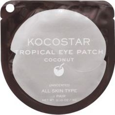 Уход за кожей лица Патчи для глаз KOCOSTAR Tropical Eye Patch Кокос 1 пара