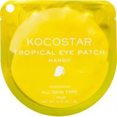 Уход за кожей лица Патчи для глаз KOCOSTAR Tropical Eye Patch Тропические фрукты Манго 1 пара
