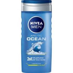 Средства по уходу за телом Гель для душа Nivea Men Arctic Ocean 2в1 250 мл