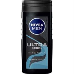 Средства по уходу за телом Гель для душа Nivea Men Ultra Carbon 250 мл