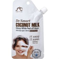 Уход за кожей лица Маска-пленка Dr. Smart с кокосовым молоком 25 г Dr.Smart