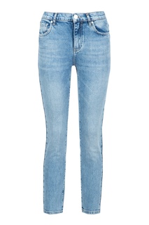 Голубые джинсы с отделкой кармана Pinko