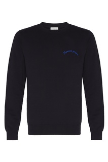 Темно-синий пуловер Sandro