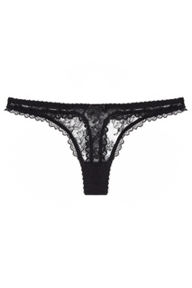 Черные кружевные трусы стринги Hinda Agent Provocateur