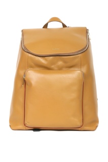 Кожаный рюкзак горчичного цвета Paul Smith
