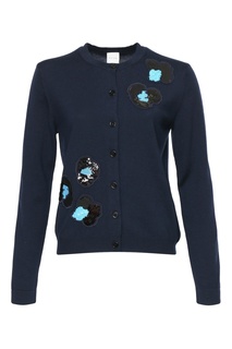 Кардиган из шерсти с аппликацией Paul Smith